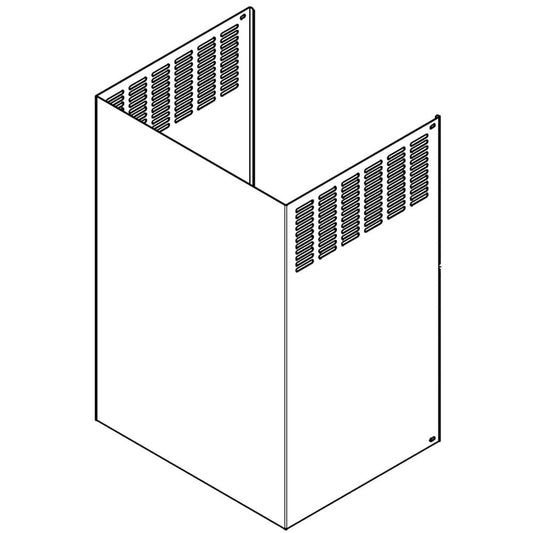 Samsung DG81-02247A Range Hood Duct Cover, Upper